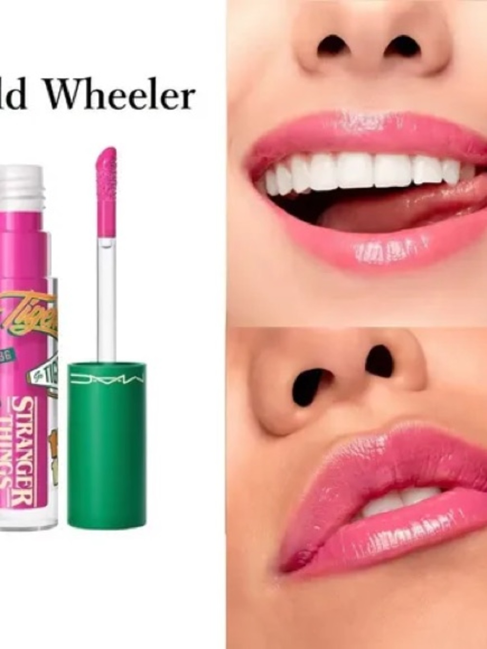 MAC Cosmetics Pink Lip Gloss - Vibrant Bubblegum Shine